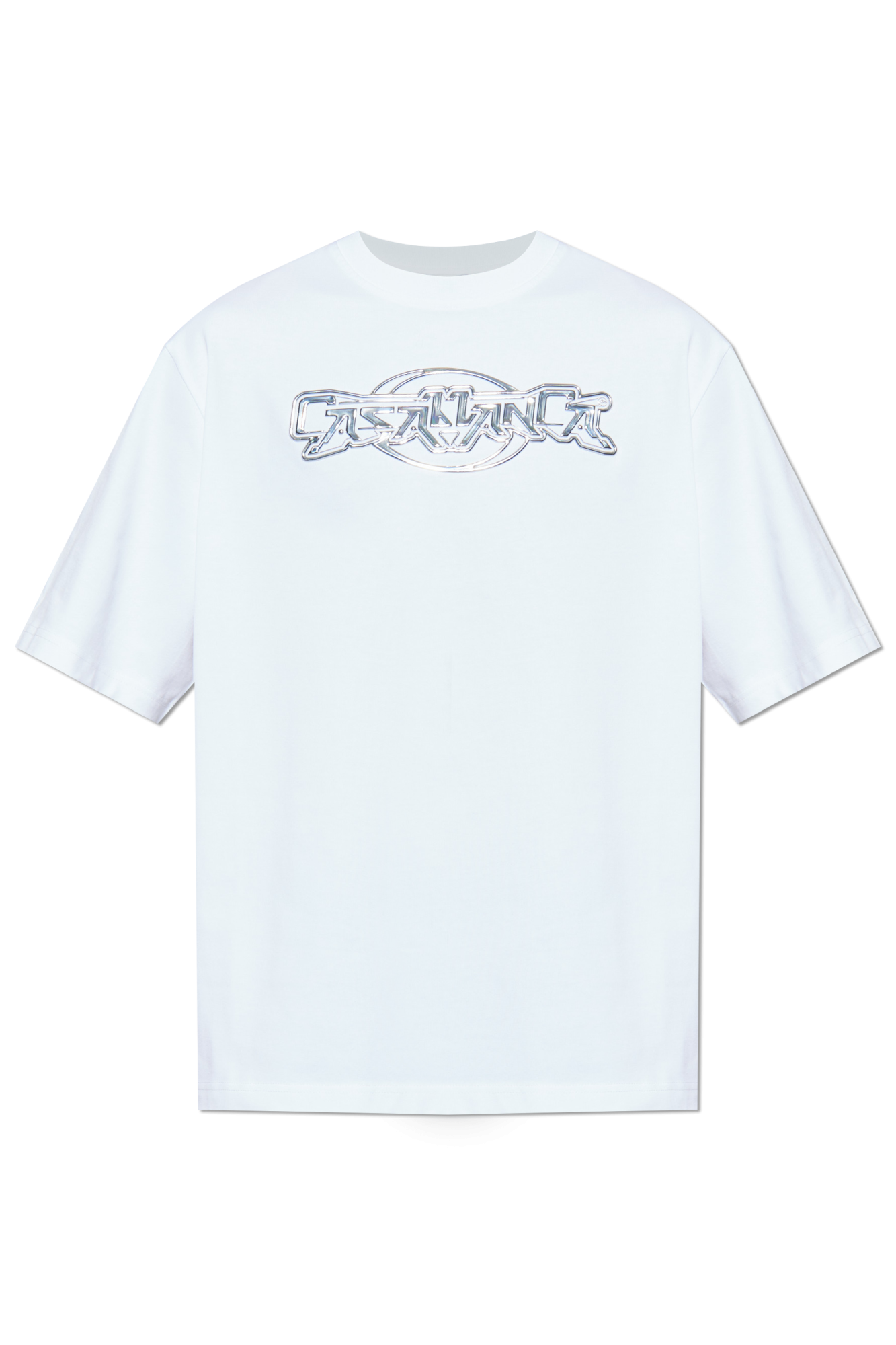 White Oversize T-shirt Casablanca - Vitkac Australia